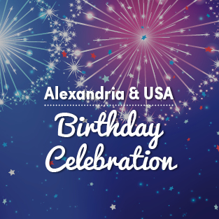 USA/Alexandria Birthday Celebration