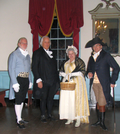 Dancing at Gadsby's Tavern Museum