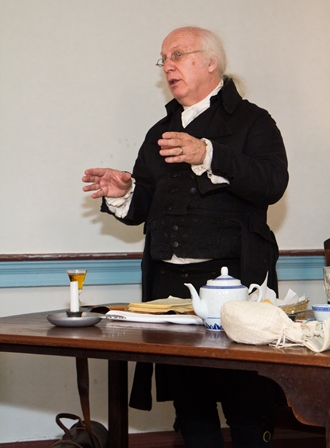 Presidential Salon. Courtesy of Gadsby's Tavern Museum.