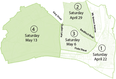 Spring Cleanup Map