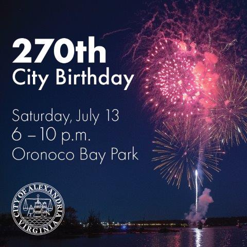 USA/City of Alexandria Birthday Celebration