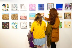 Visitors at Target Gallery's March150