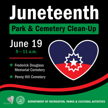 Juneteenth Park & Cemetery Clean-Up