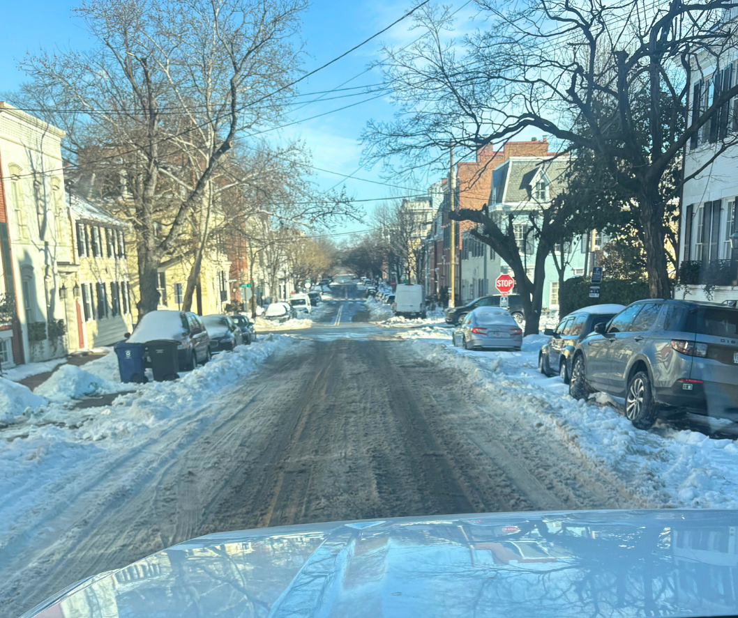 Photo of a roadway in Passable condition